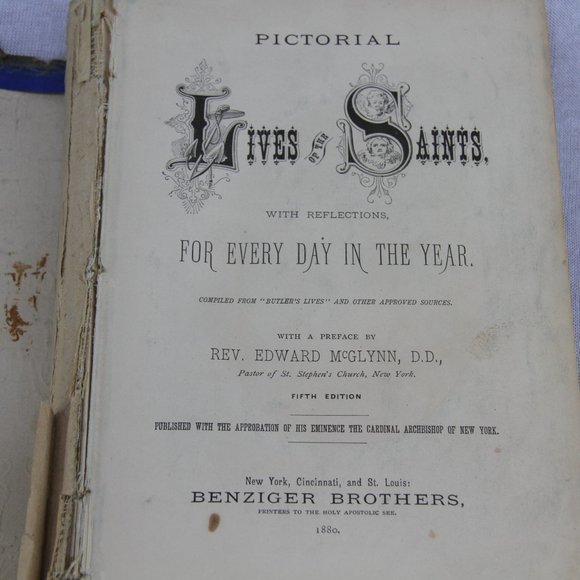 1880 Antique Religious Book - Picture 7 of 12